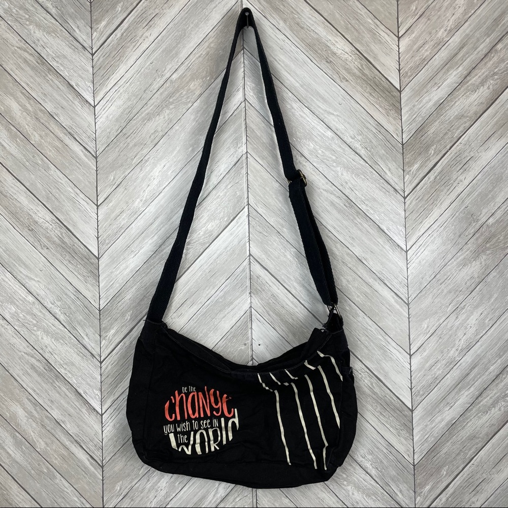Be the change Better Way crossbody. Fair trade